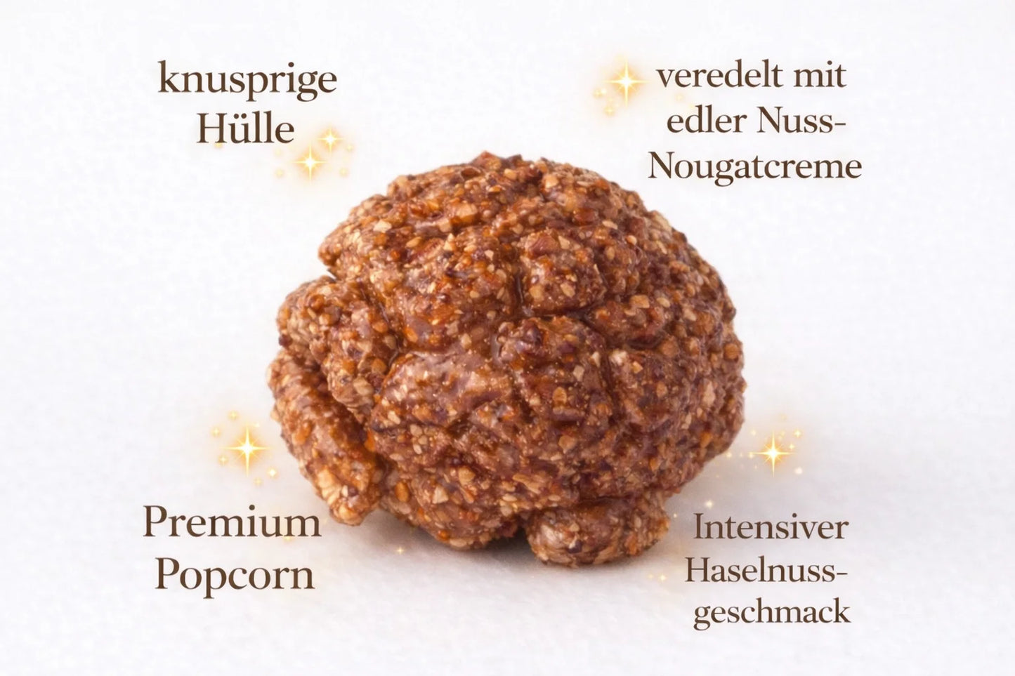 Benji’s POP656 Nuss Nougat – Premium Mushroom Popcorn