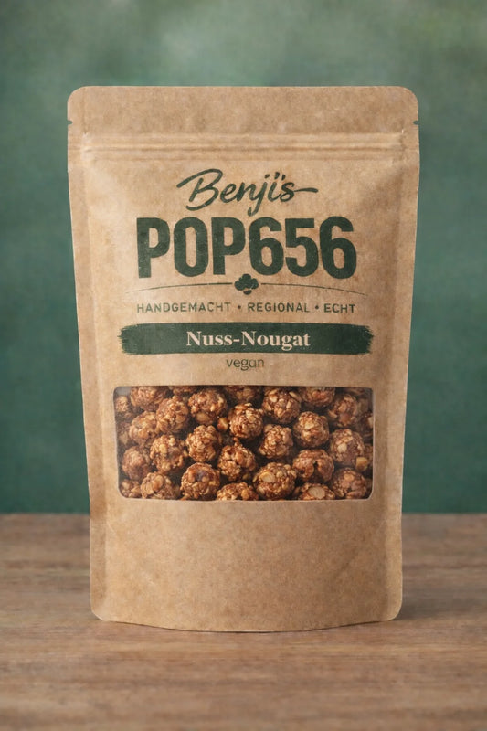 Benji’s POP656 Nuss Nougat – Premium Mushroom Popcorn